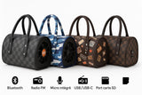 Haut-parleurs HiFi de Luxe – Style Sac à Main